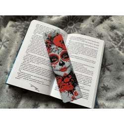 SUGAR SKULL ZÁLOŽKA DO KNIHY