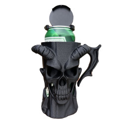 PŮLLITR NA PLECHOVKY LONGHORN DEMON SKULL